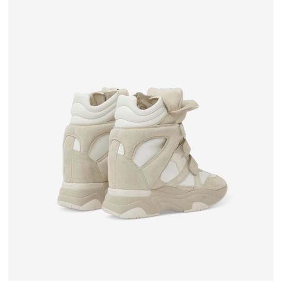 COPY - Cream Isabel marant balskee sneakers. - Picture 2 of 3